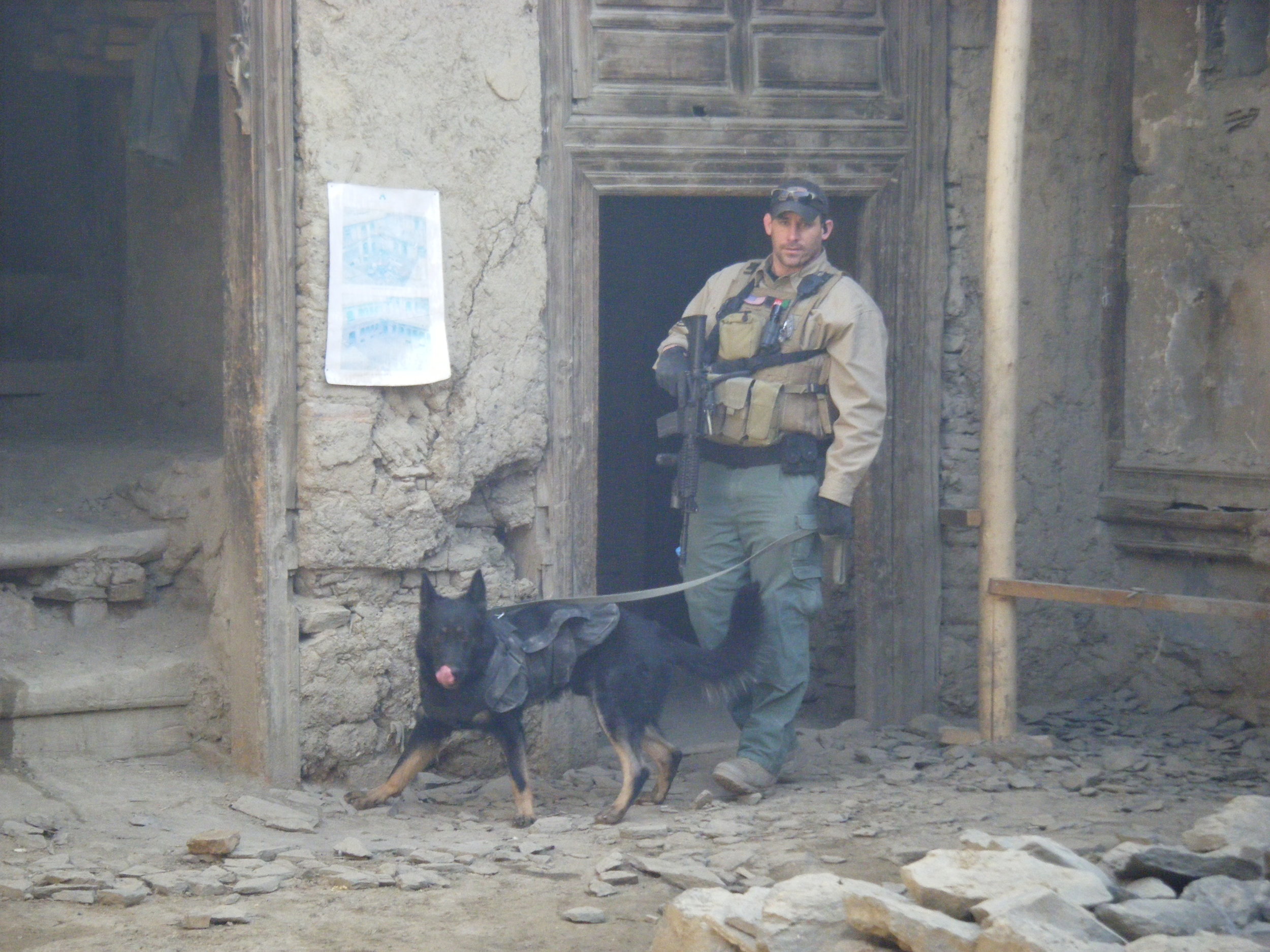 Dan Hughes in Afghanistan