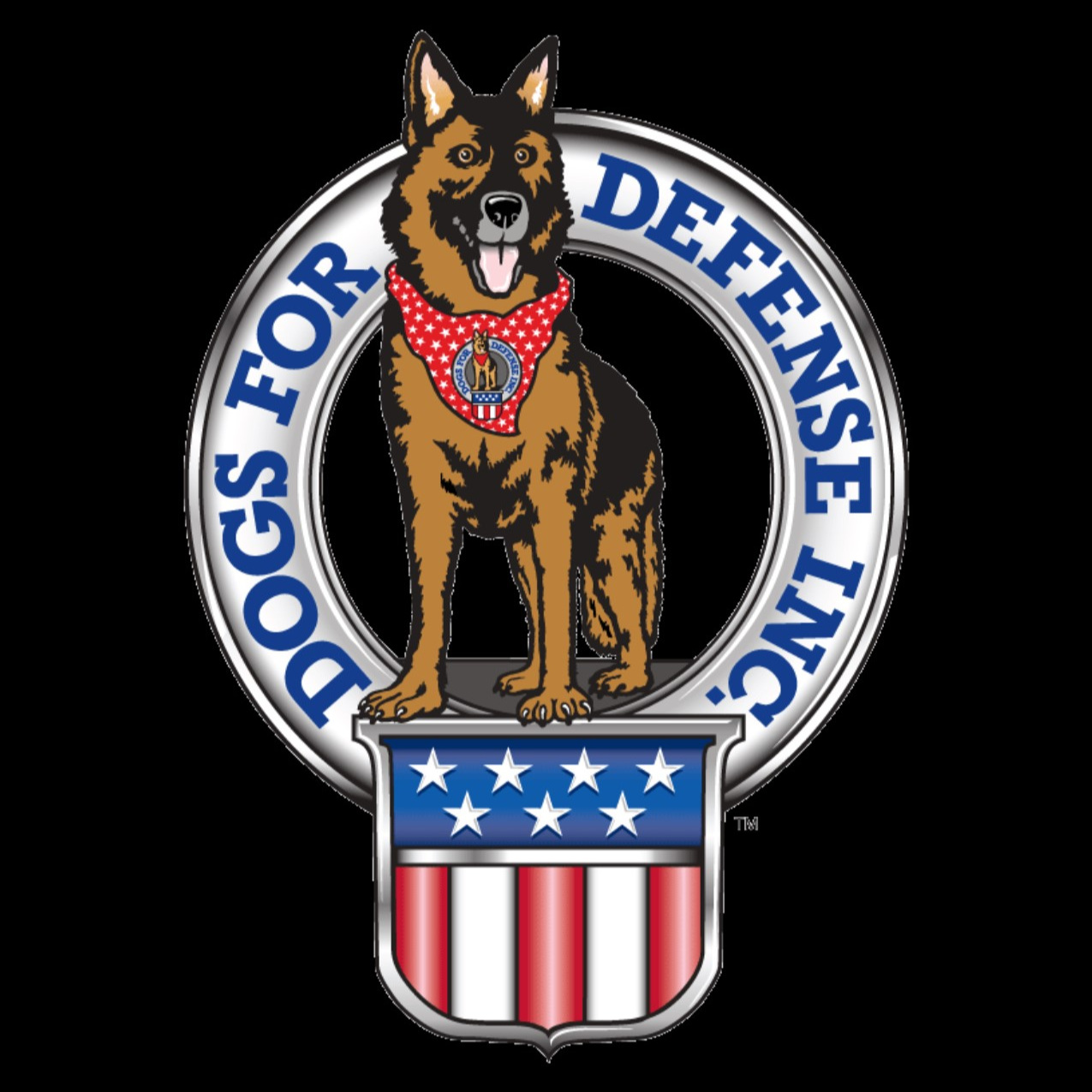 Dogs for Defense Inc. Logo