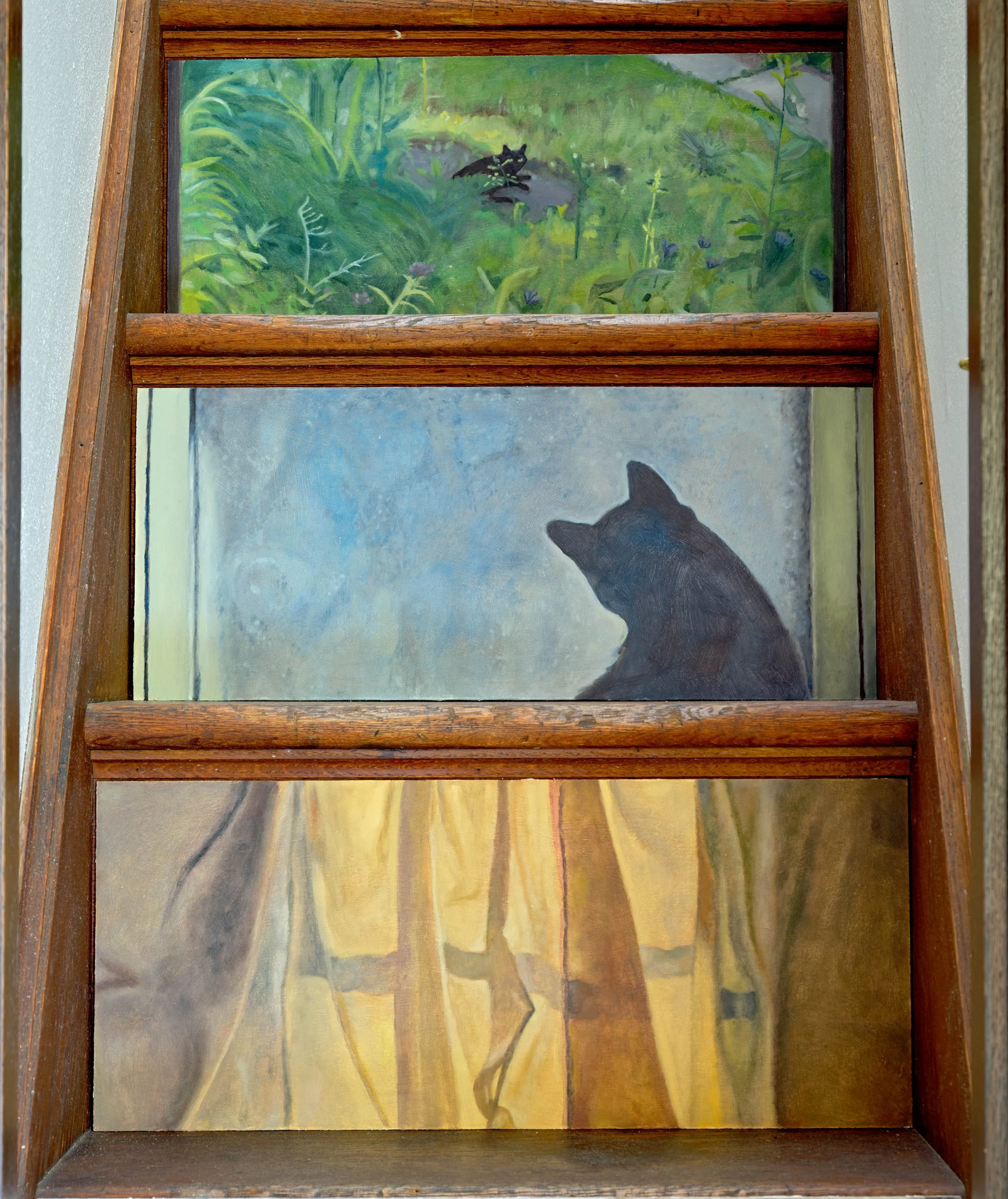  Installation: From Dark to Blue, Tri-Star Arts, Knoxville, TN, March-July 2025. Photo by Bruce Cole.  