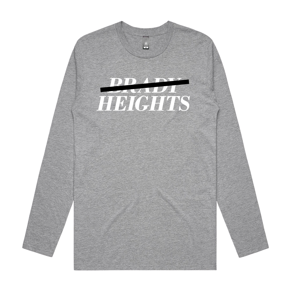 BRADY HEIGHTS - LONG SLEEVE (GREY)
