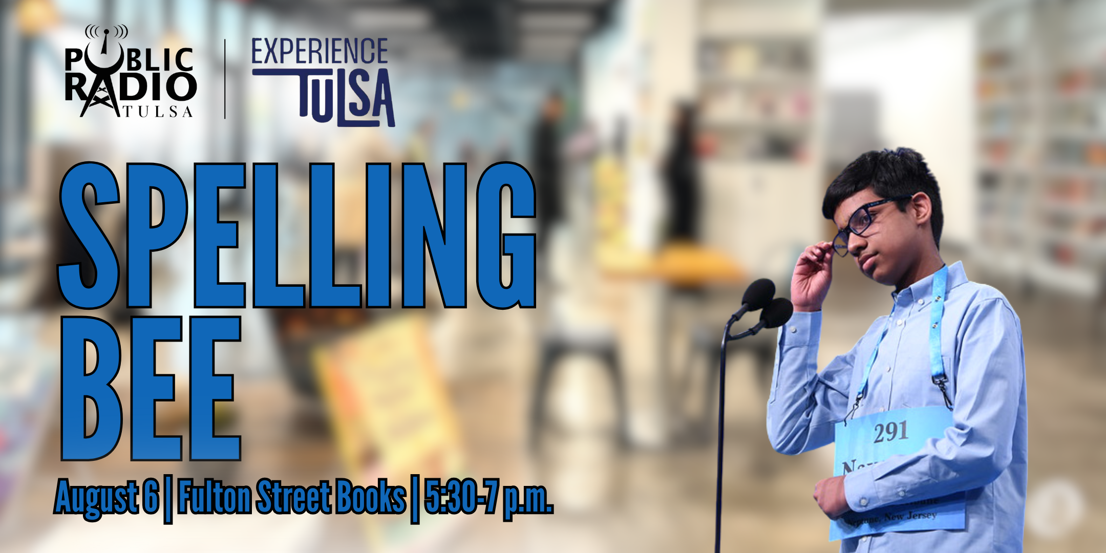 Adult Spelling Bee Hosted by Public Radio Tulsa and Experience Tulsa