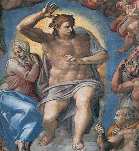 Michelangelo – afresco da Capela Sistina Roma
