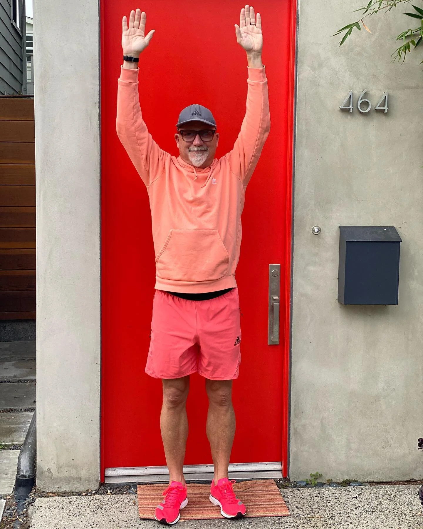 Anyone see John? I think he&rsquo;s at the front door, maybe?