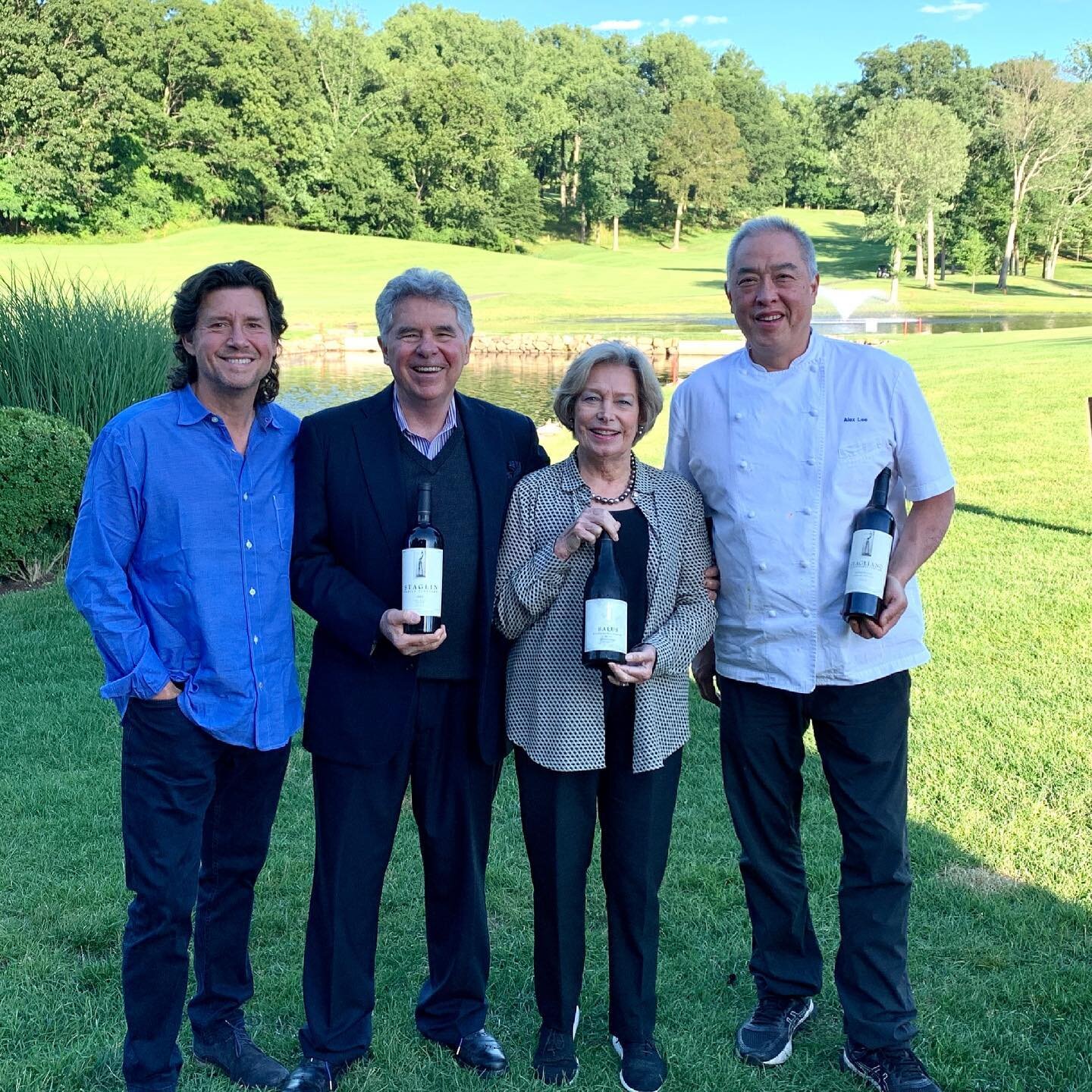 It&rsquo;s been too long since I&rsquo;ve been back to @napavalley so thrilled @staglinfamilyvineyard came to @alpinecountryclub1928 to host an incredible wine dinner last night with @chef_alexlee #chardonnay #cabernetsauvignon @napavintners #foodand