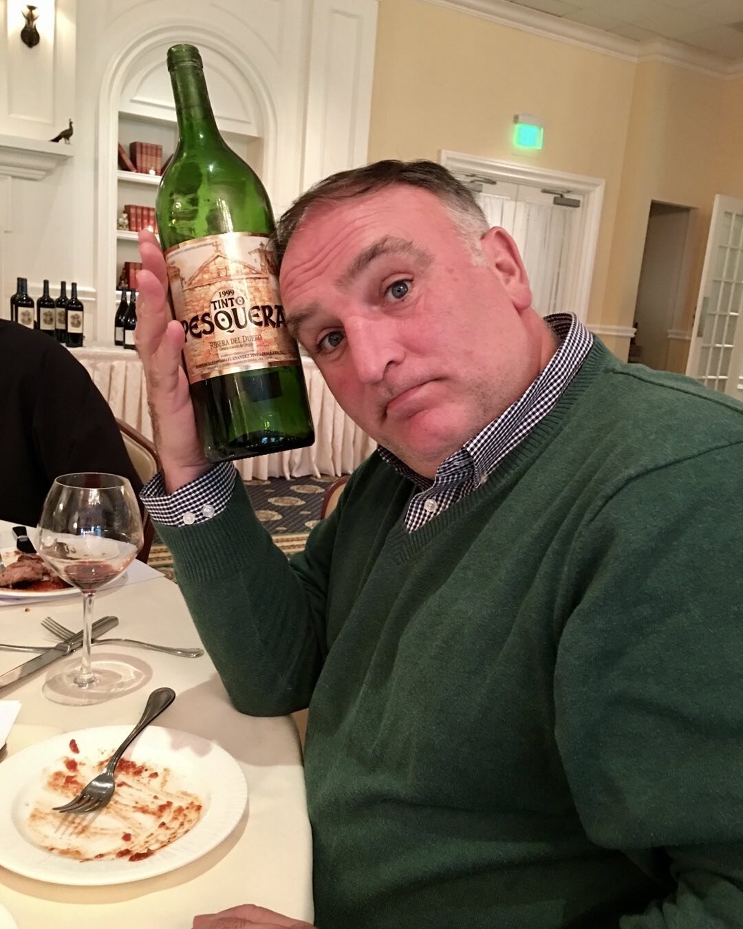 Happy Birthday @chefjoseandres I have more bottles of your favorites to share next time we are together! 🎂🥂🍷