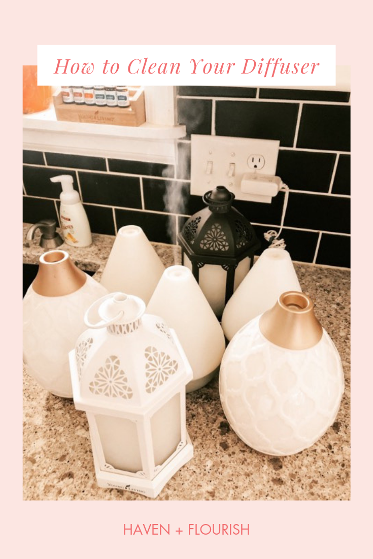 young living diffuser cleaning protocol — Haven + Flourish