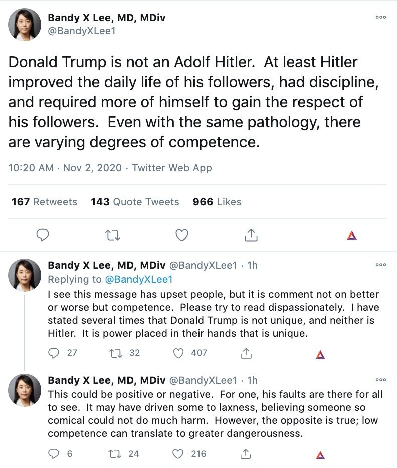 Yale Educated Psychiatrist Compares . President to Hitler, Causes  Massive Outrage — StopAntisemitism
