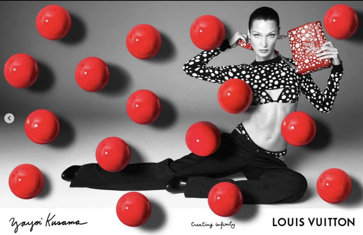 New Louis Vuitton ads featuring Natalia Vodianova, Christy