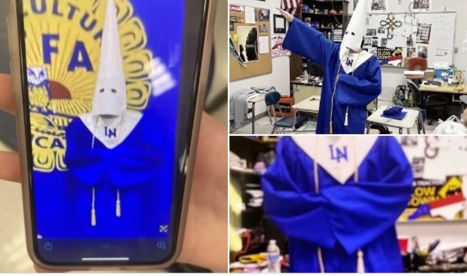 Charlotte NC High School Investigates Student Dressed in KKK Hood ...