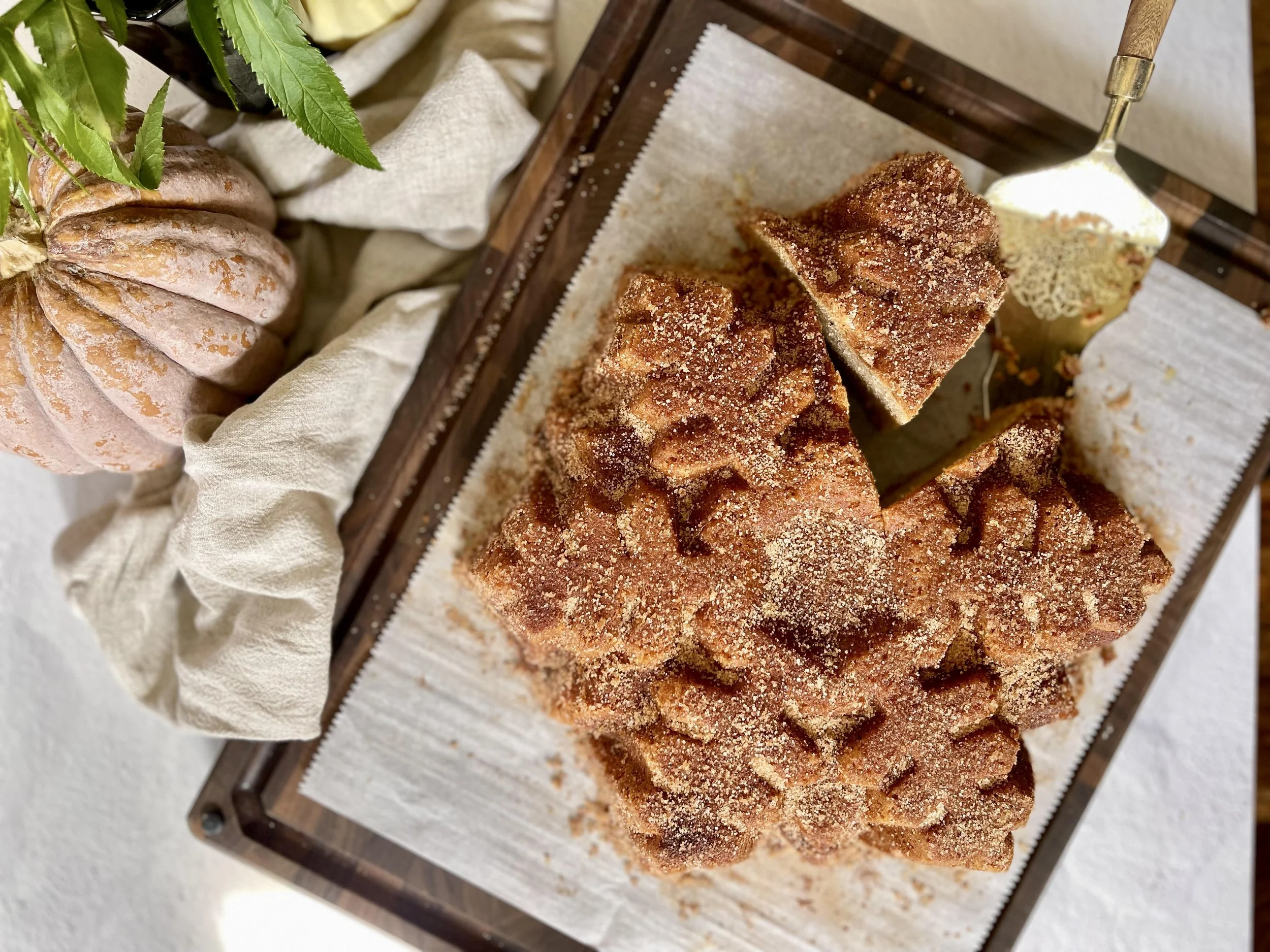 Make It:  Apple Cider Donut Cake with Brown Butter Cinnamon Sugar
