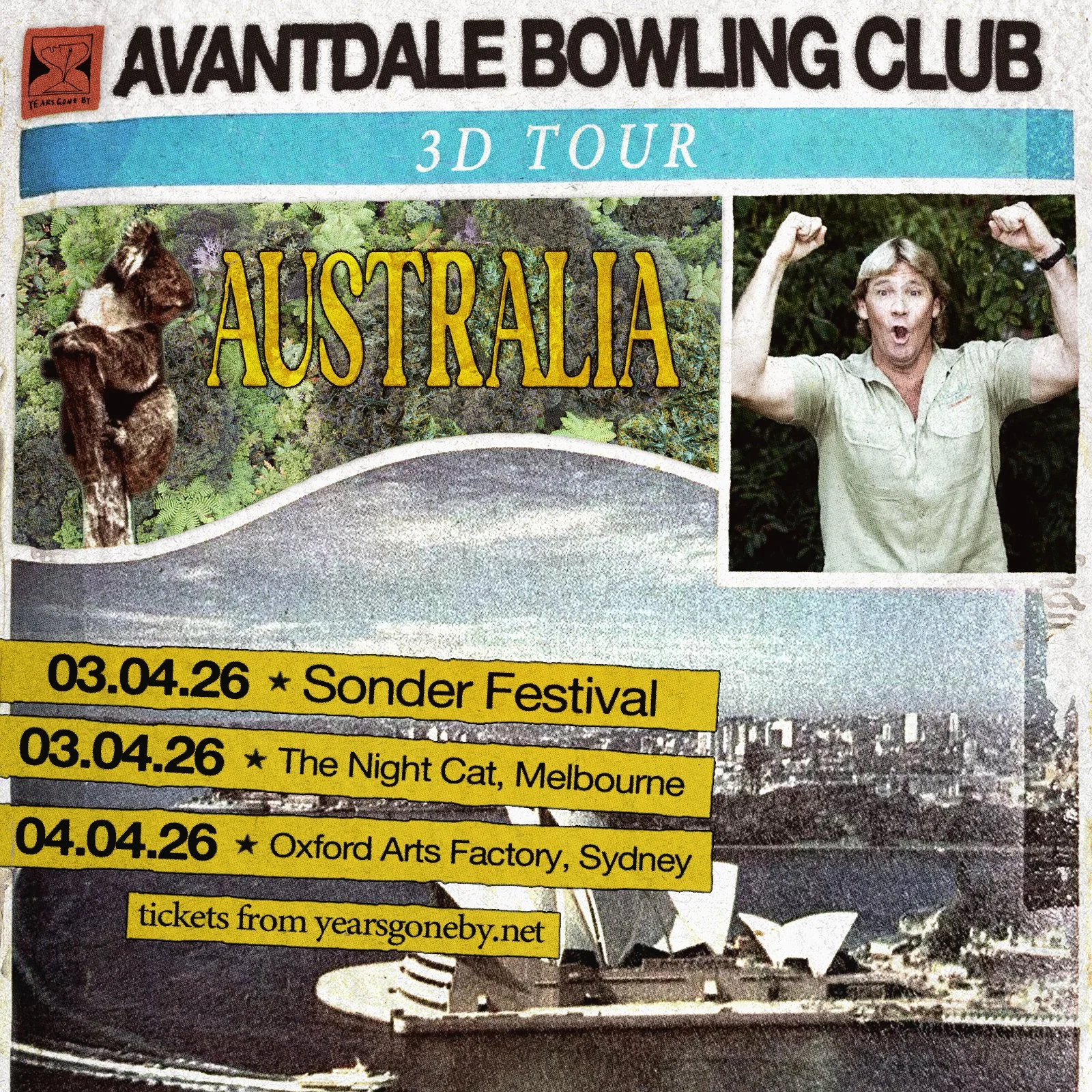 AVANTDALE BOWLING CLUB AU TOUR APRIL 2026