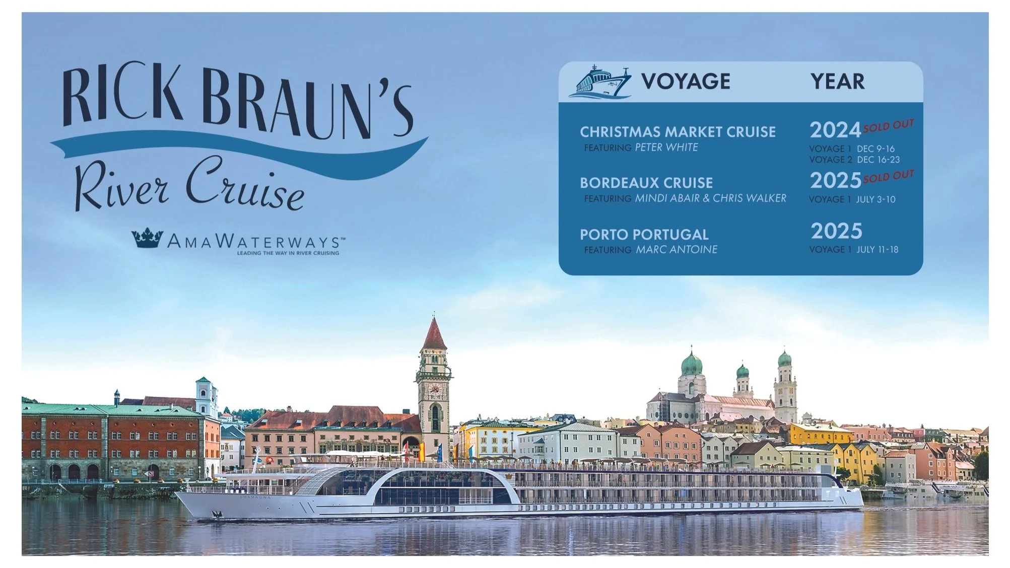 River Cruises — Rick Braun