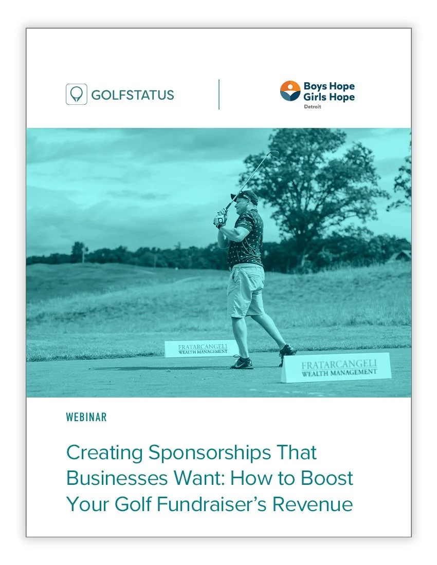 Creating Sponsorships That Businesses Want: How to Boost Your Golf Fundraiser’s Revenue