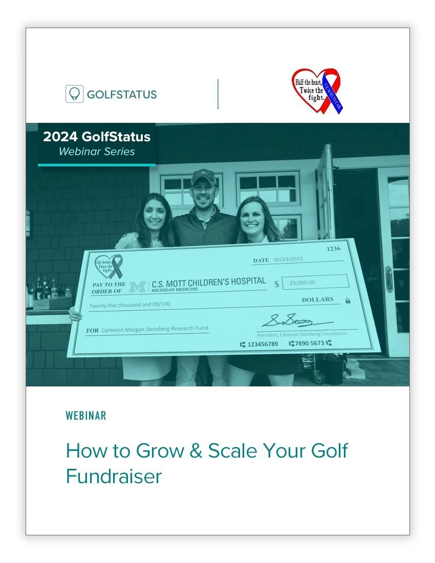 How to Grow & Scale Your Golf Fundraiser