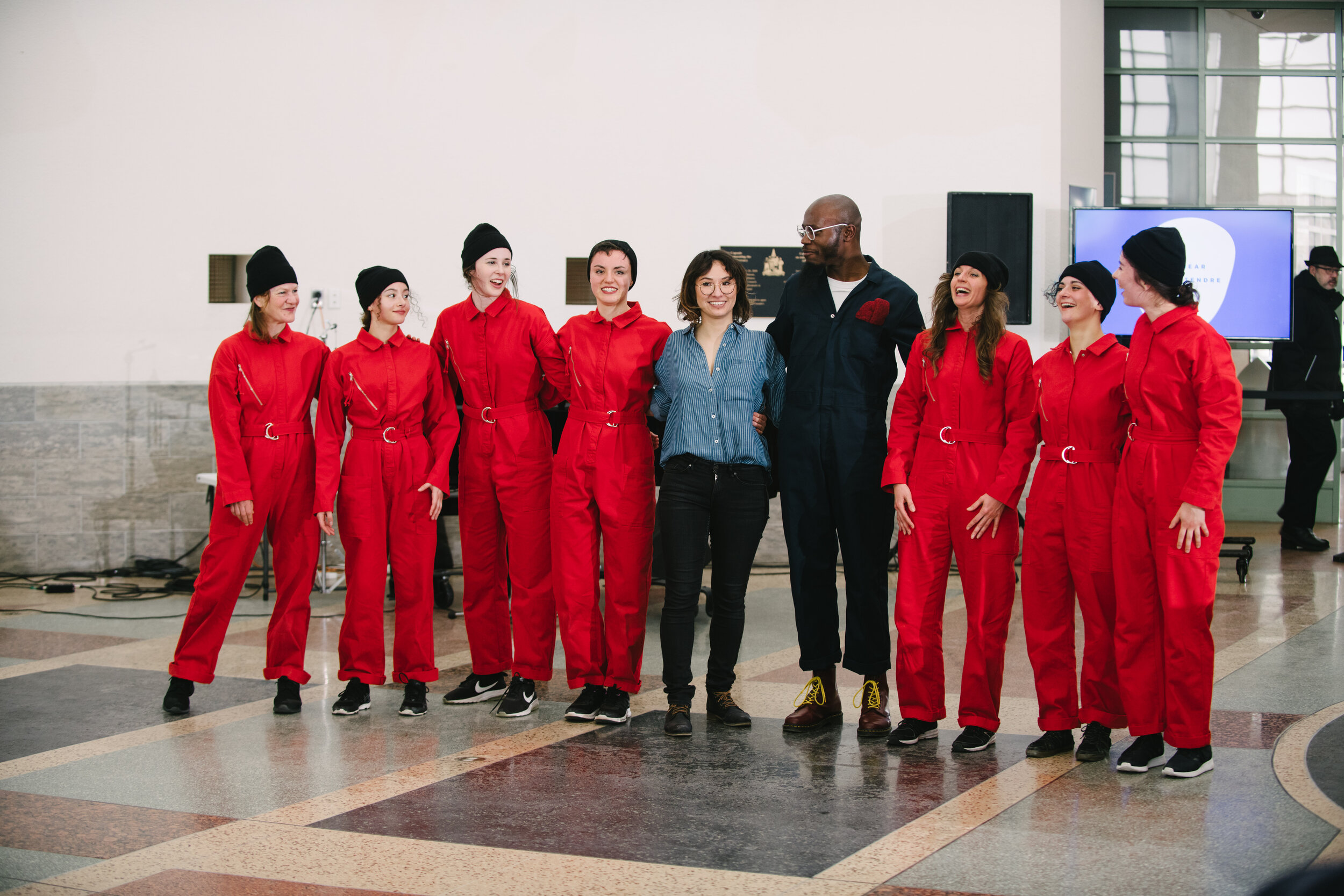 See/Hear launch event at City Hall, featuring Wellington Sanipe, Pansee Atta, and Compagnie ODD. Photo credit: City of Ottawa