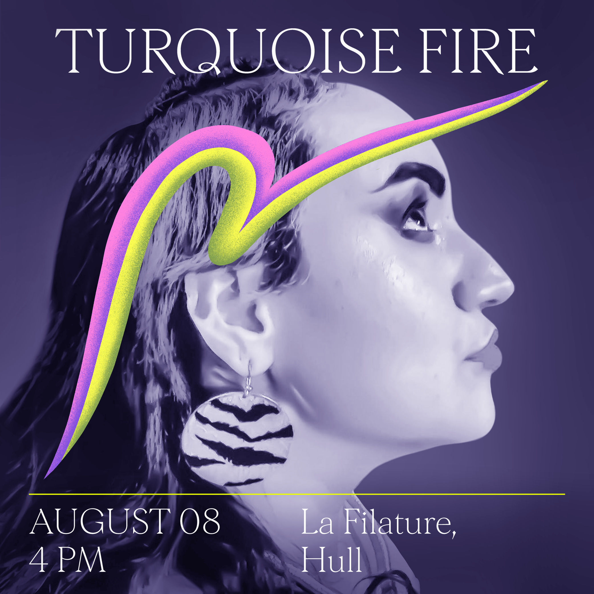 Ondes en plein air: Turquoise Fire