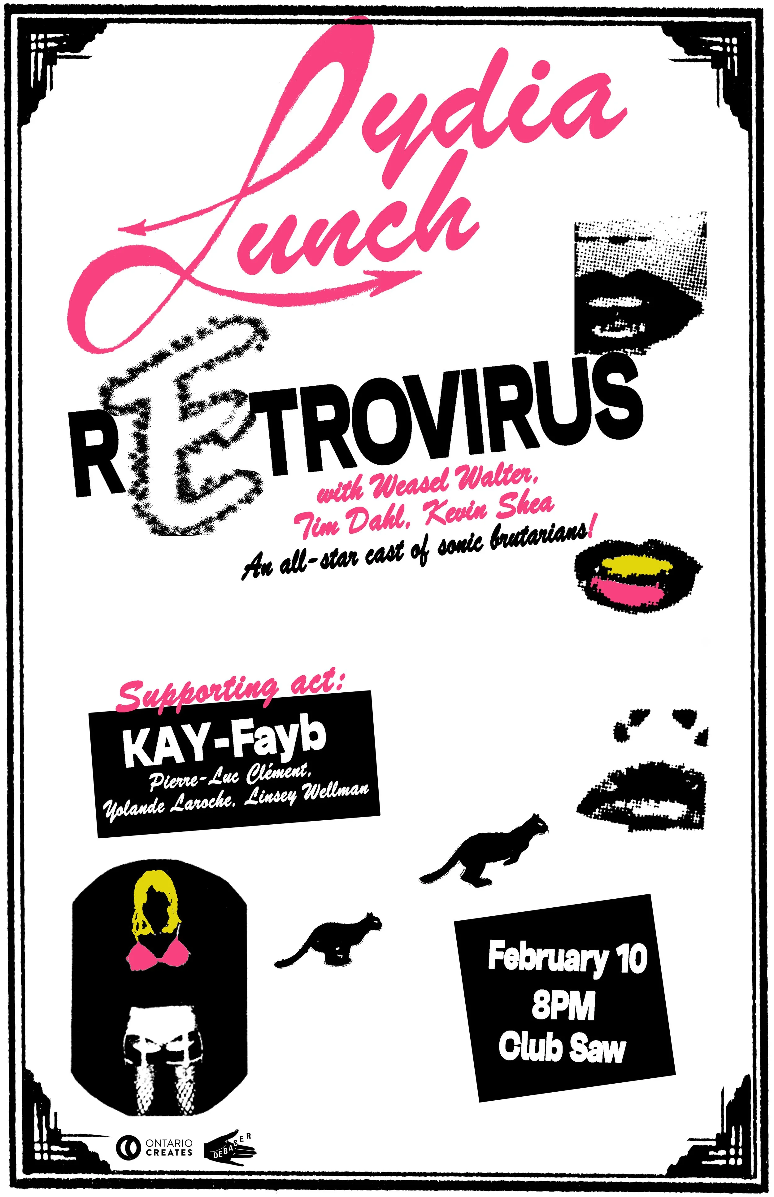 LYDIA LUNCH RETROVIRUS
