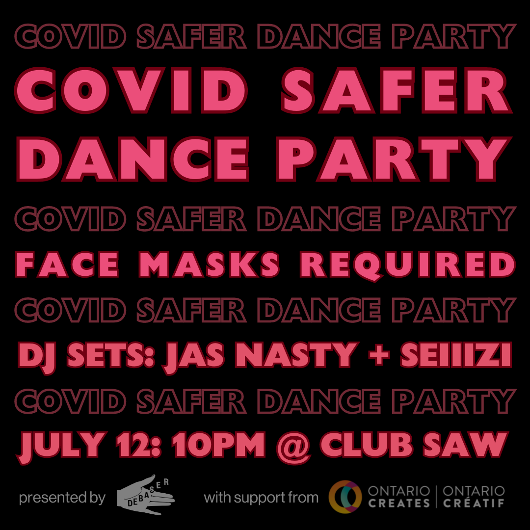 COVID safer dance party - Jas Nasty / Seiiizi