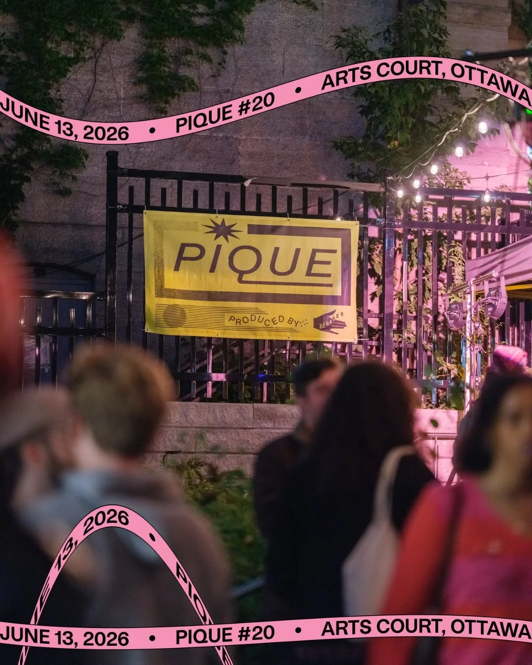 Pique celebrates a major milestone this spring 🎉

On June 13, 2026, our award-winning festival series celebrates its 5th anniversary and 20th edition&mdash;marking its evolution from a DIY pandemic experiment into a vital platform for underground an