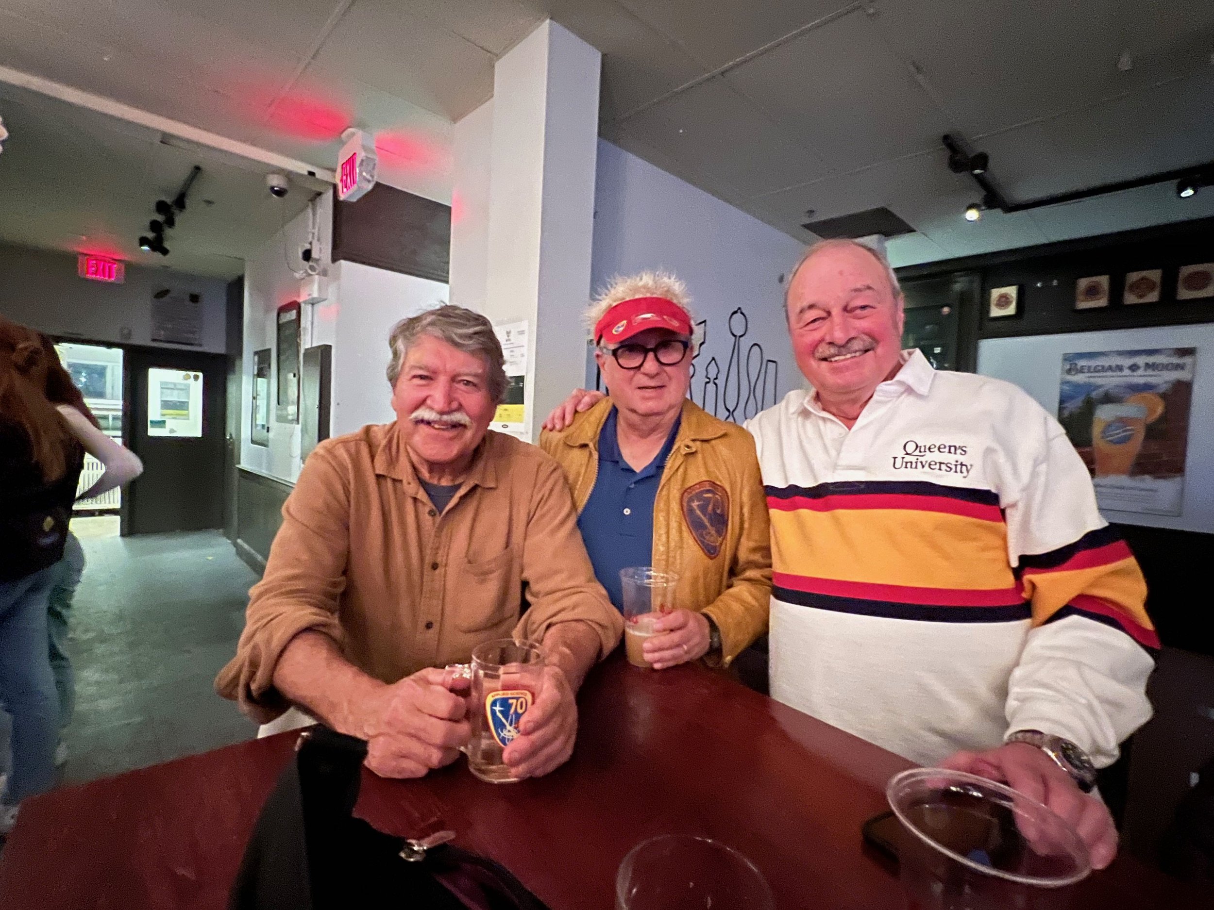 Bear, Jim, Diesel at Clark Hall.jpeg