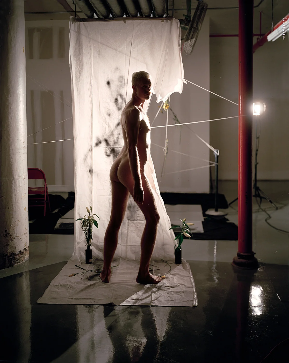 Peter in shadow, 2018