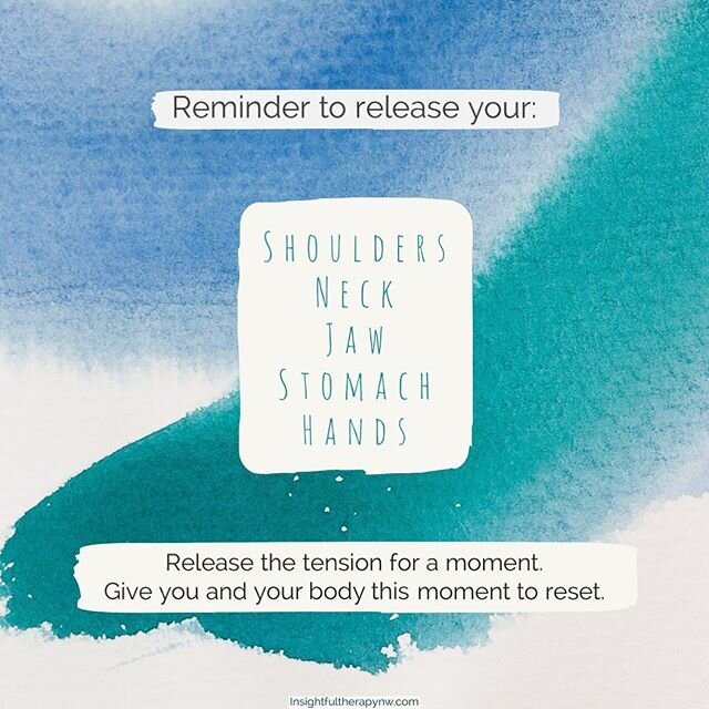 This simple act of 𝐫𝐞𝐥𝐞𝐚𝐬𝐢𝐧𝐠 tension can be relieving. We often do not realize how much our 𝐦𝐢𝐧𝐝𝐬 and 𝐛𝐨𝐝𝐢𝐞𝐬 are holding &amp; clenching onto throughout the day. ⁣
⁣
This is a quick and simple practice to release it. It can be don