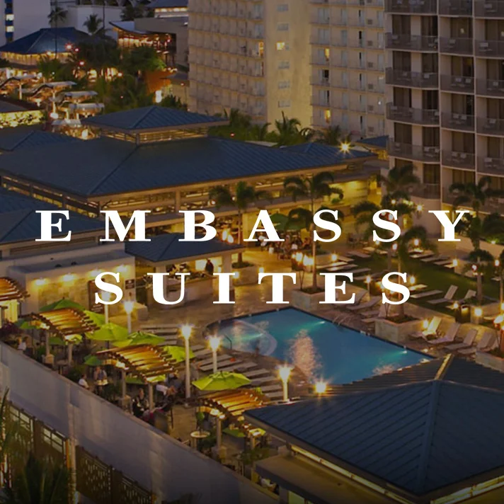  Hilton Embassy Suites, Brand Name Created by Lexicon Branding 