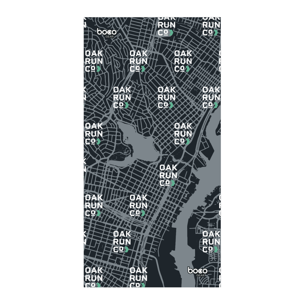 X Ray Map Tech Gaiter Oakland Run Co Oakland Running In California Best Local Feels Community
