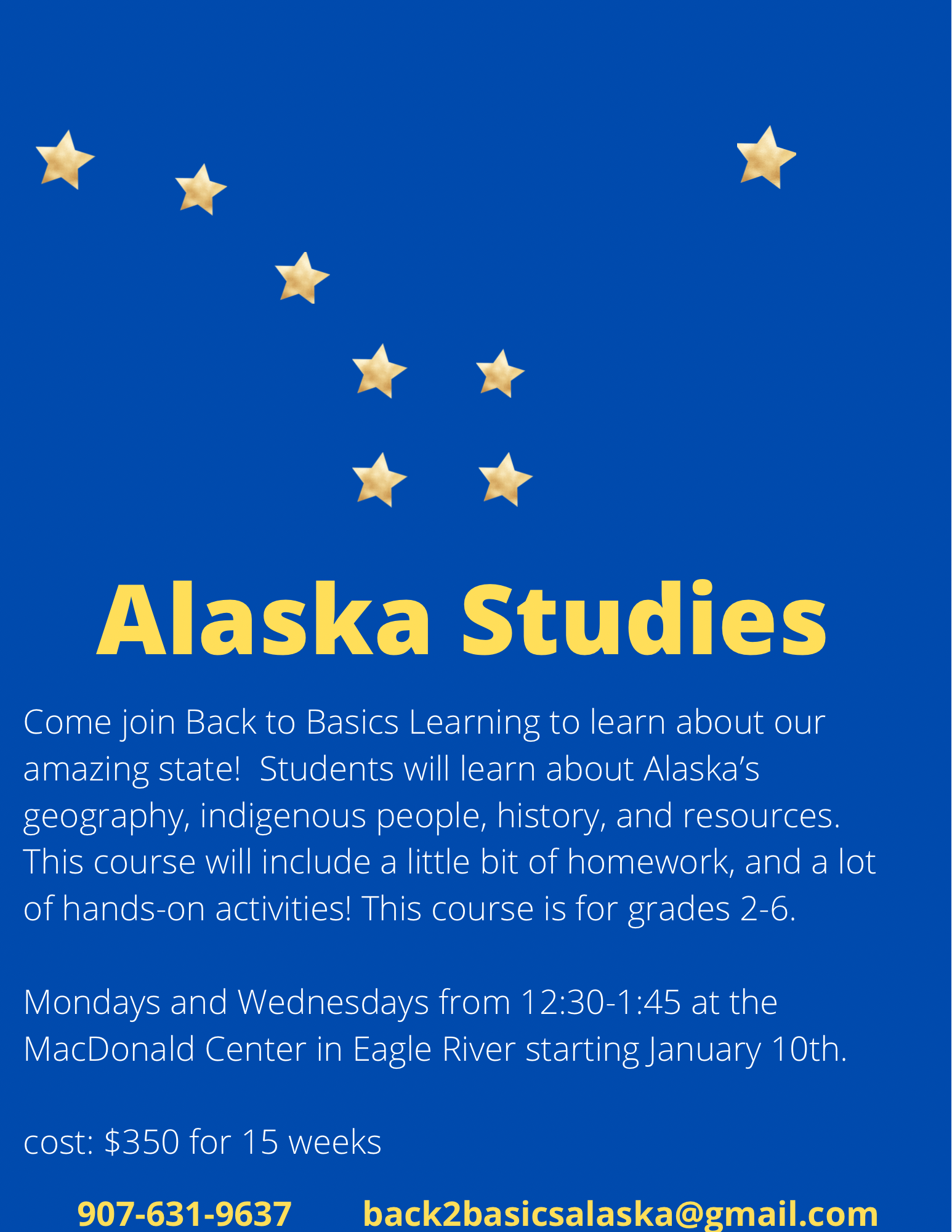 Classes — Eagle River Homeschool Classes