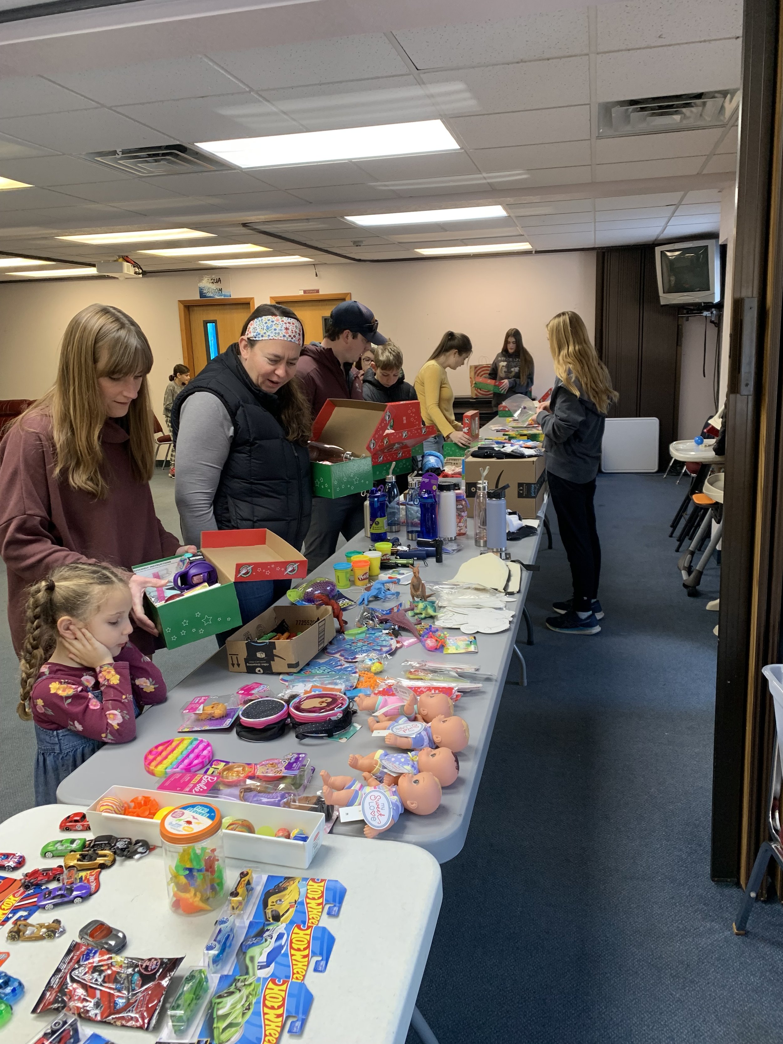 Operation Christmas Child Packing Party (Copy)