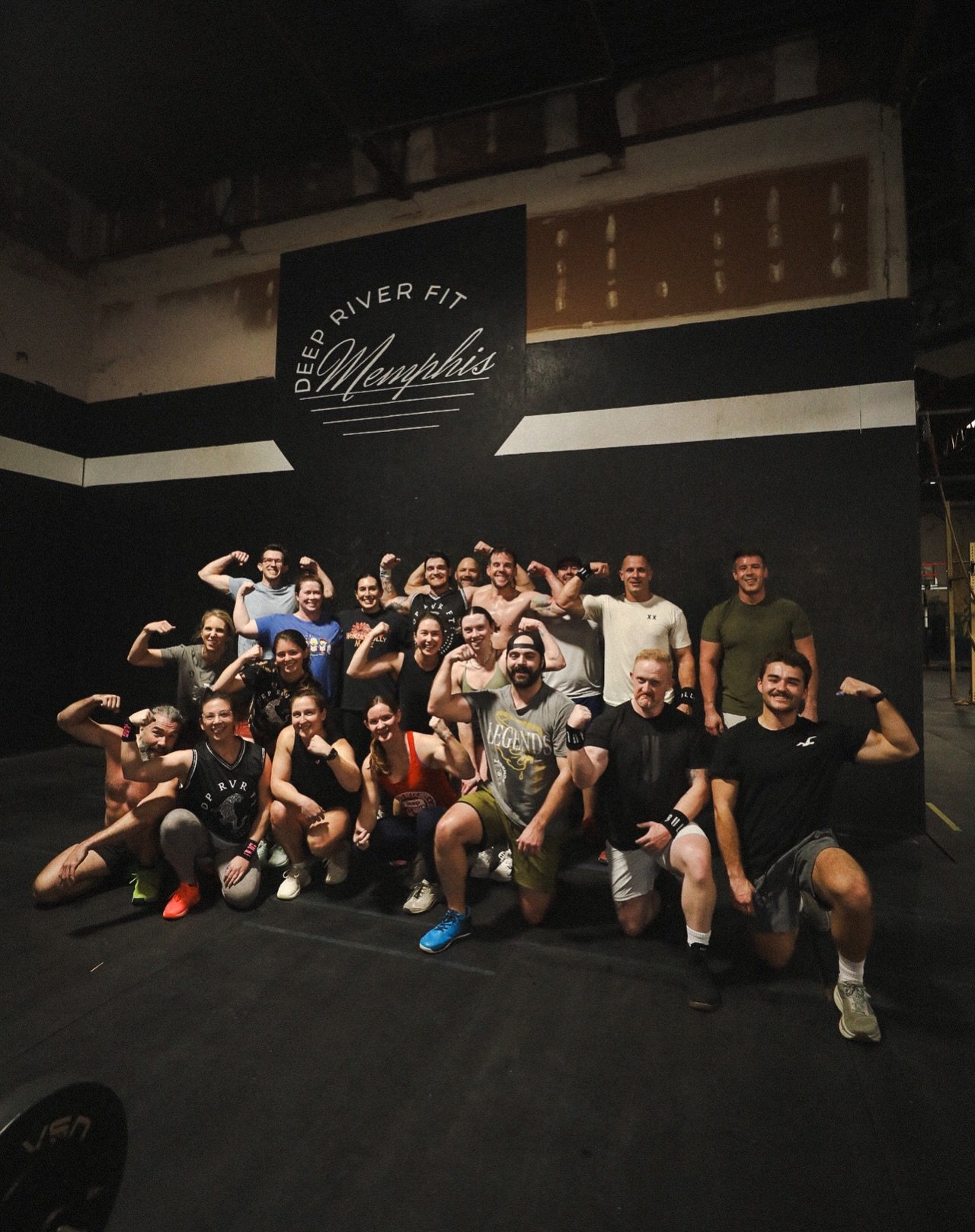If you missed this one&hellip;you don&rsquo;t have to miss another 😏 😉. 

Vibes were all time today! 

Come hang soon!

FREE TRIAL LINK IN BIO!

#saturday #gym #deepriverfit #fitness #memphis