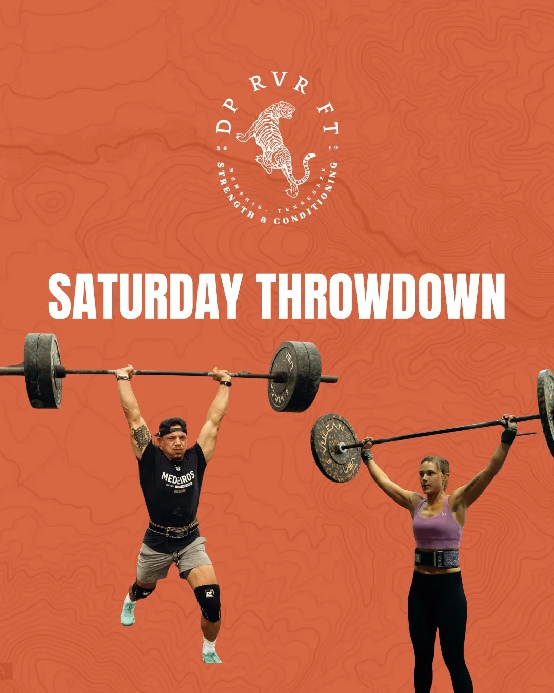 Let&rsquo;s roll! We&rsquo;ll see you at 9am sharp! 

Team Up
Warm Up 
THROWDOWN 

#deepriverfit #gym #memphis #tennessee