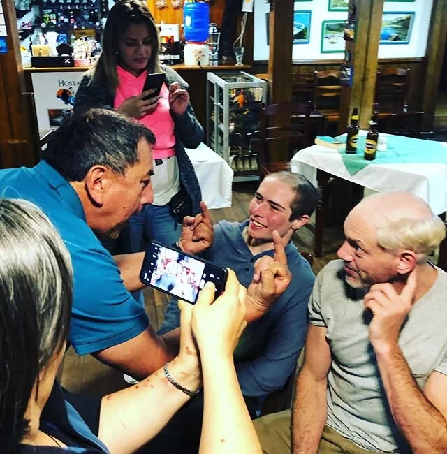 TBT For when folks ask me how was the season is Ecuador this year. @wyatt._doyle  #goodtimes #tekillas #dontlooseabet #badhaircuts #tekillas #happyhour #ecuadorkayak