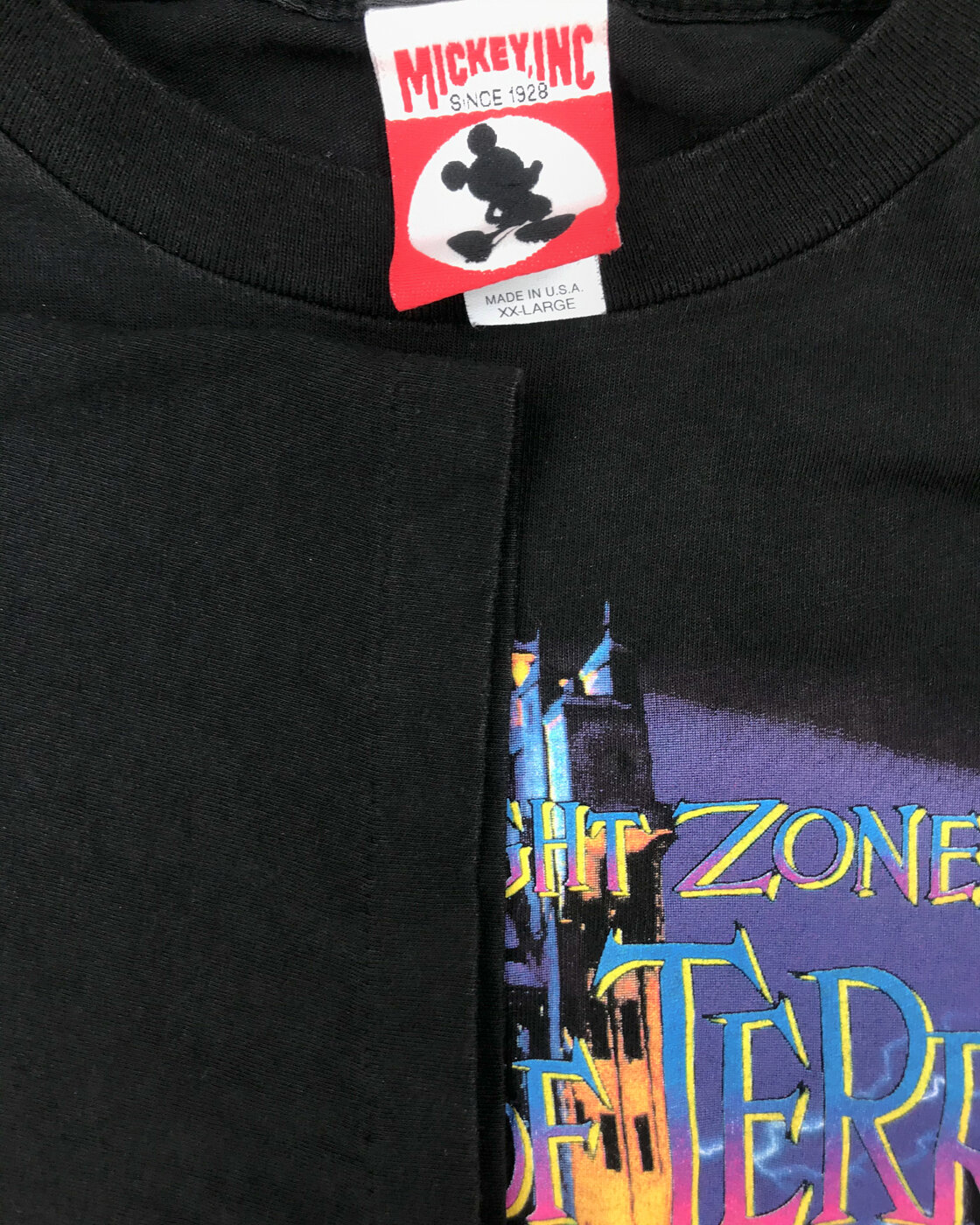 Vintage 90s Tower of Terror Disney T-Shirt - XXL — West Hexes