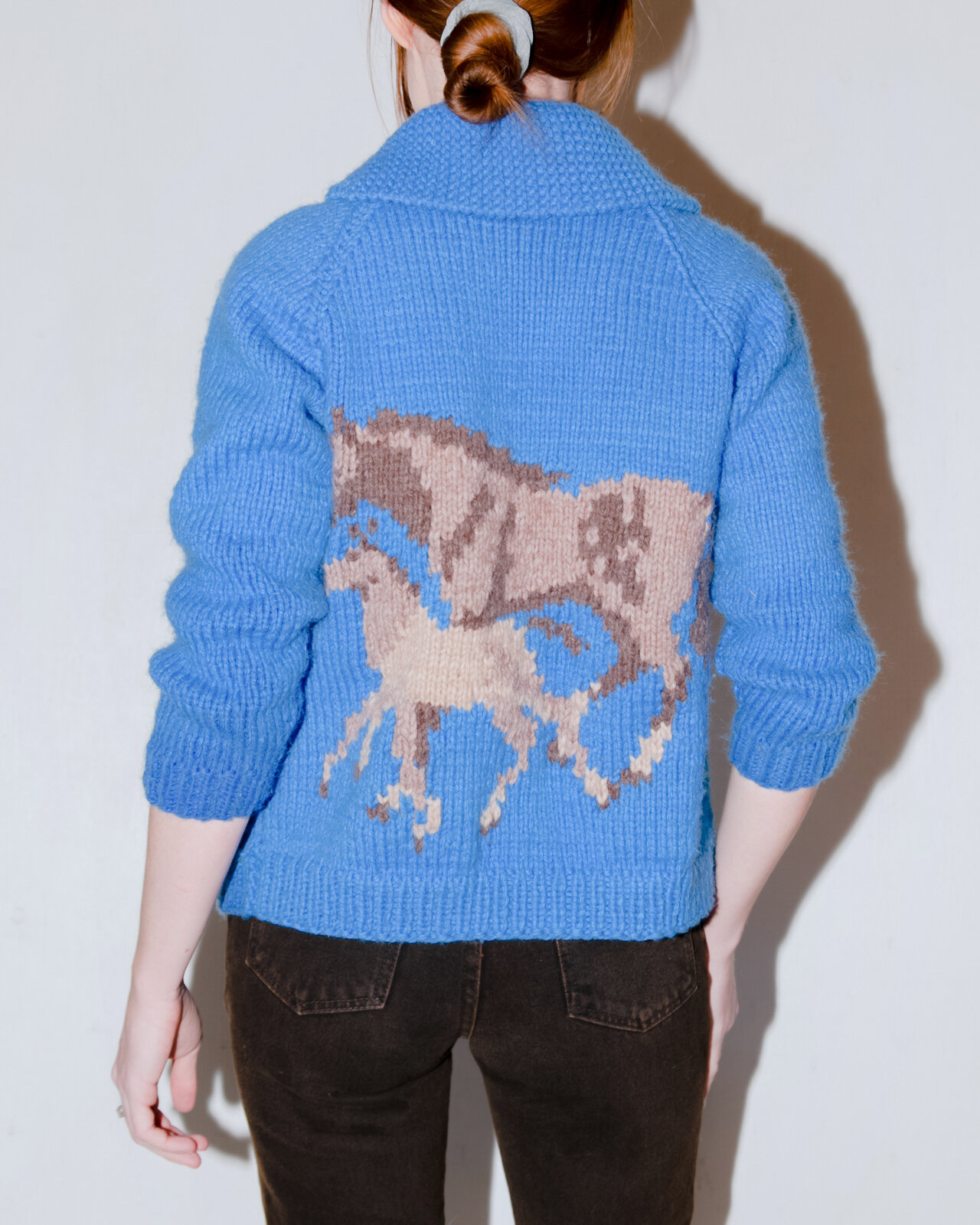 60s Horseshoe Cowichan Sweater - XS/S — West Hexes
