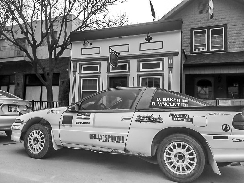 Rally Drivers welcome at Grackle Coffee at Schomberg