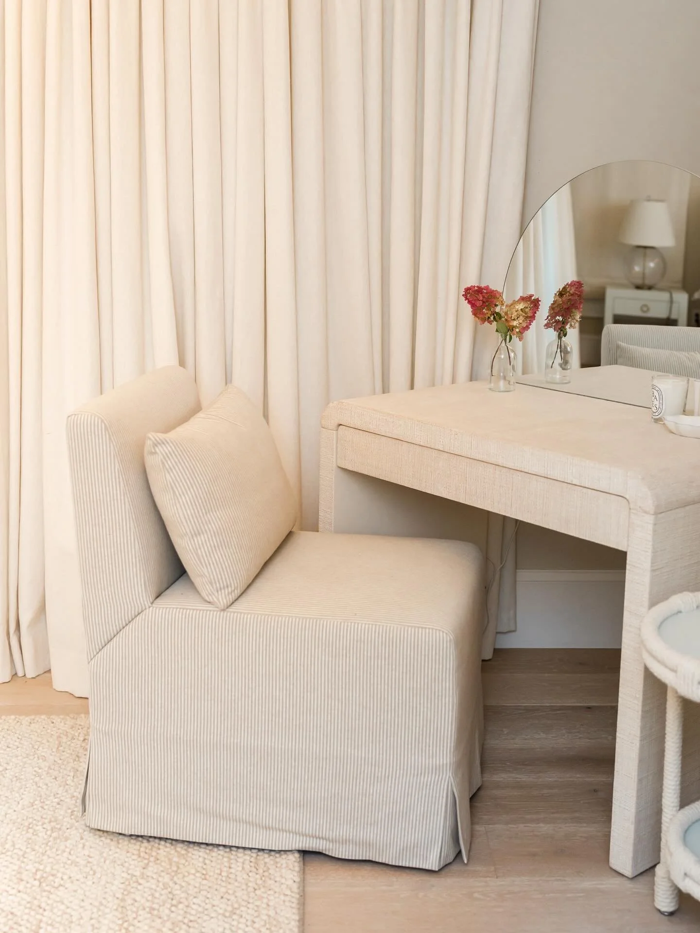 Every home tells a story, and our job is simply to listen.

We noticed our client didn&rsquo;t have a dedicated place to get ready, so we created one. A simple vanity and a thoughtfully designed setup that now makes her mornings feel effortless and a