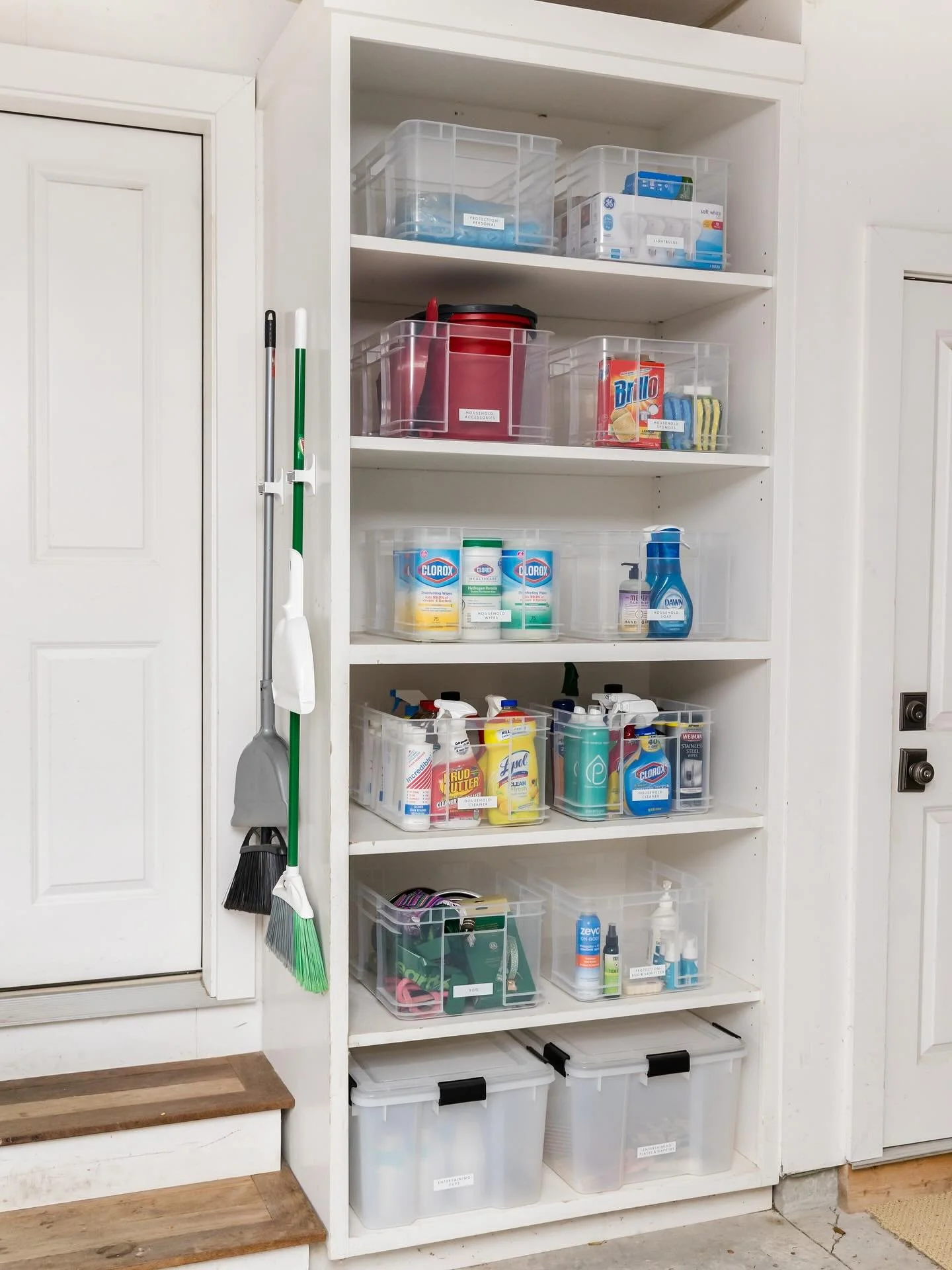 Because utility spaces shouldn&rsquo;t just work hard. They deserve to be beautiful too. ✨ A glimpse into the garage at our most recent whole home transformation. Every single corner of this home was completely reinvented to work for our clients.

Yo