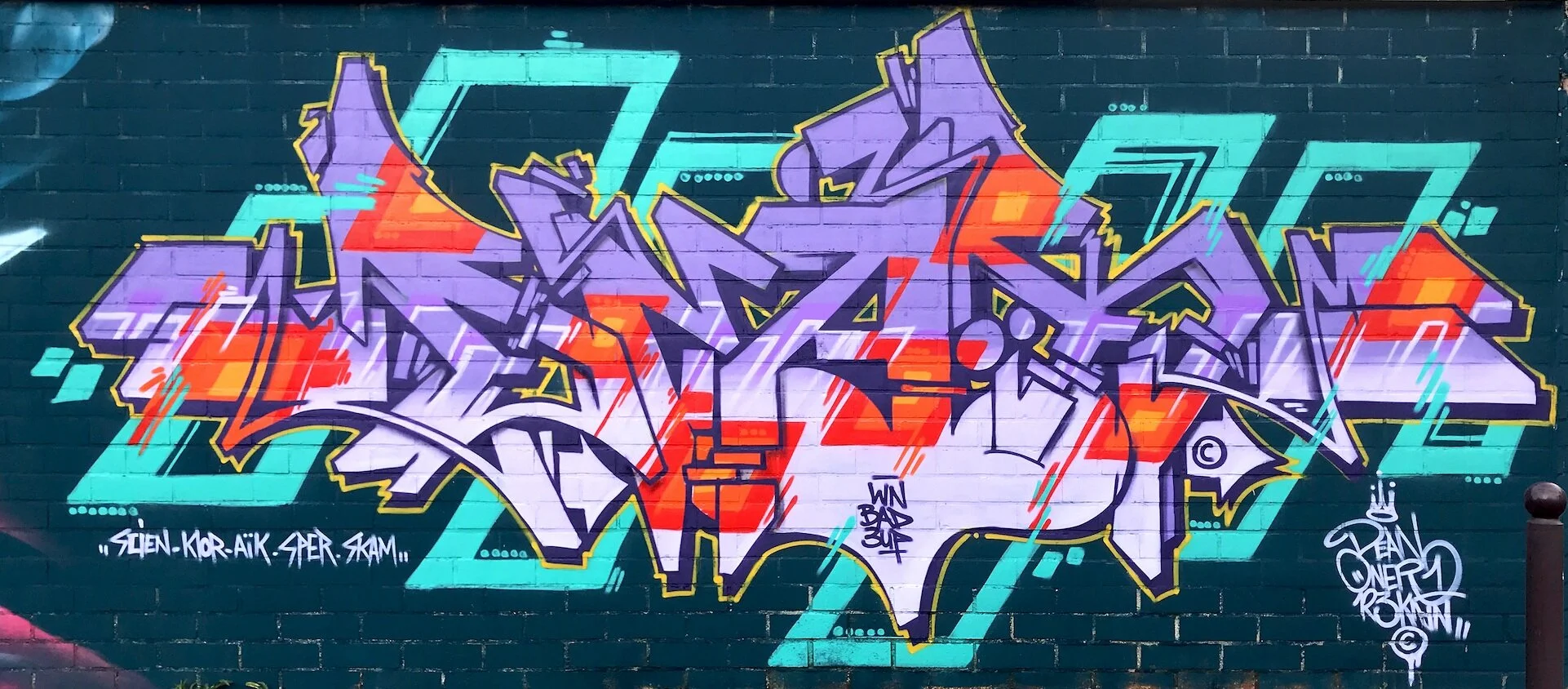 Los Alebrijes Graffiti - Armentieres 2019