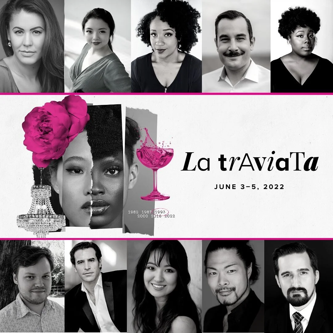 Happy #openingnight to this marvelous cast for #latraviata @opera.columbus!!! It&rsquo;s been a joy putting this show together in MN and now OH! 🥂
.
.
.
.
.
#outoftheboxopera #mezzosoprano #opera #operaisalive #operasingersofinstagram