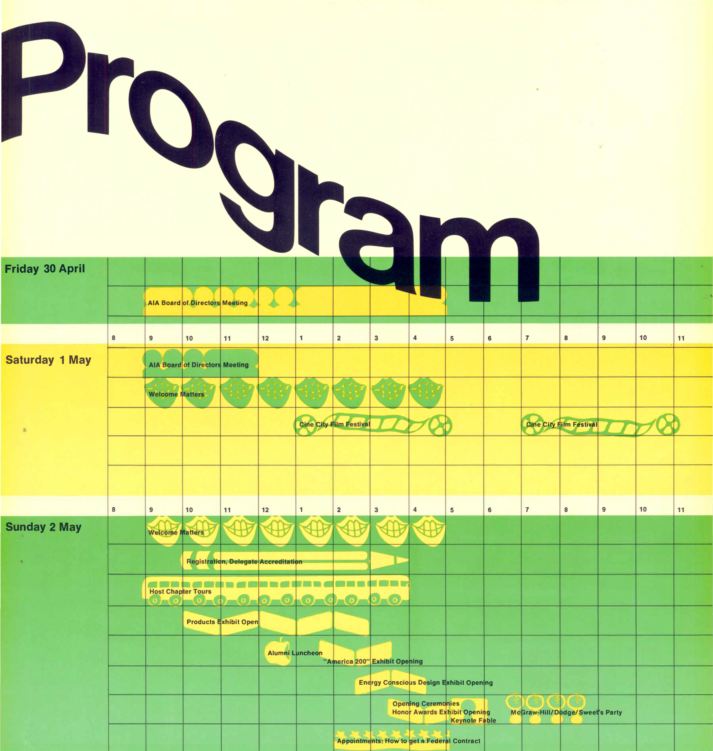 Peter Bradford's Visual Presentation Of AIA '76
