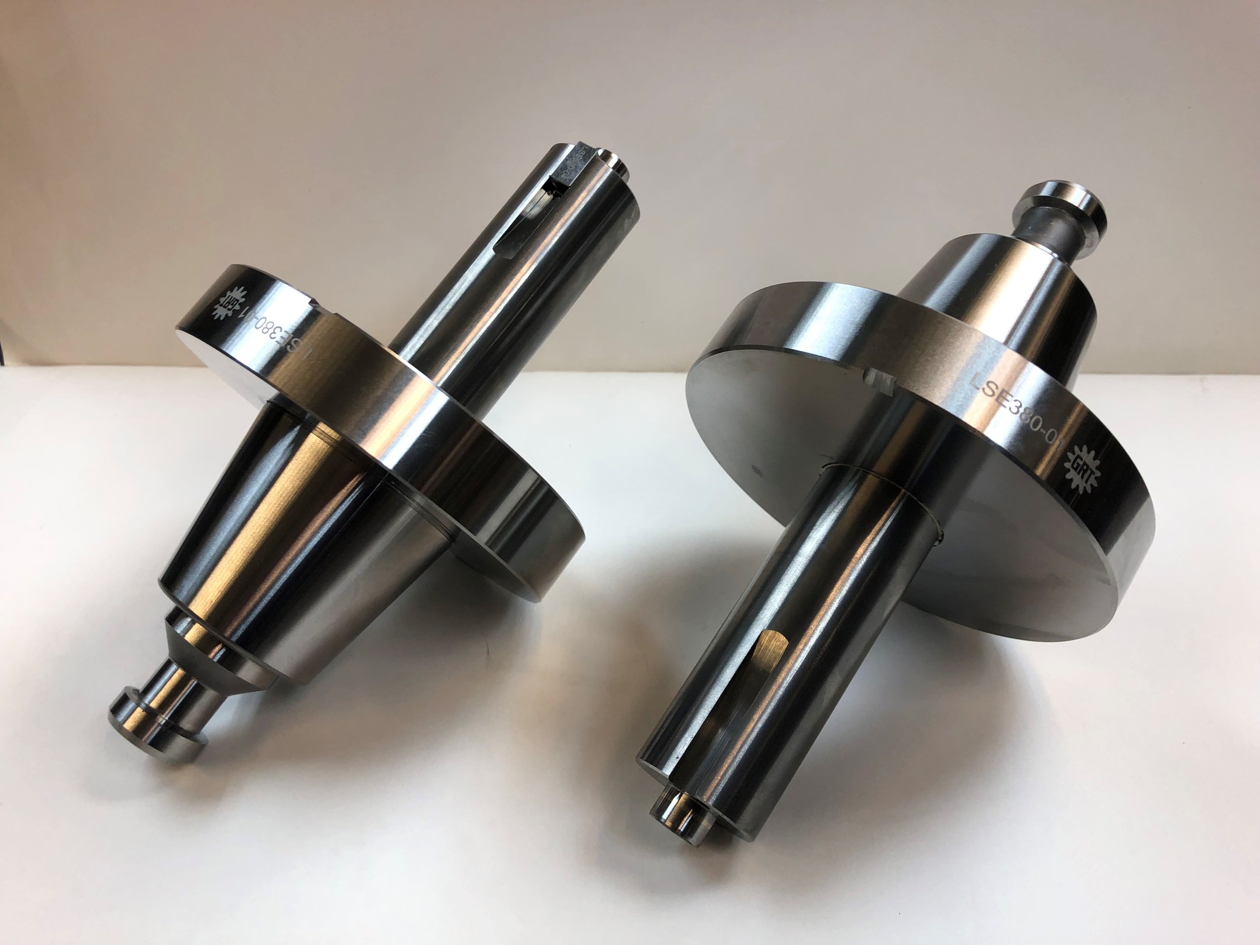 High Stiffness Shaper Cutter Adapter with Carbide Shanks