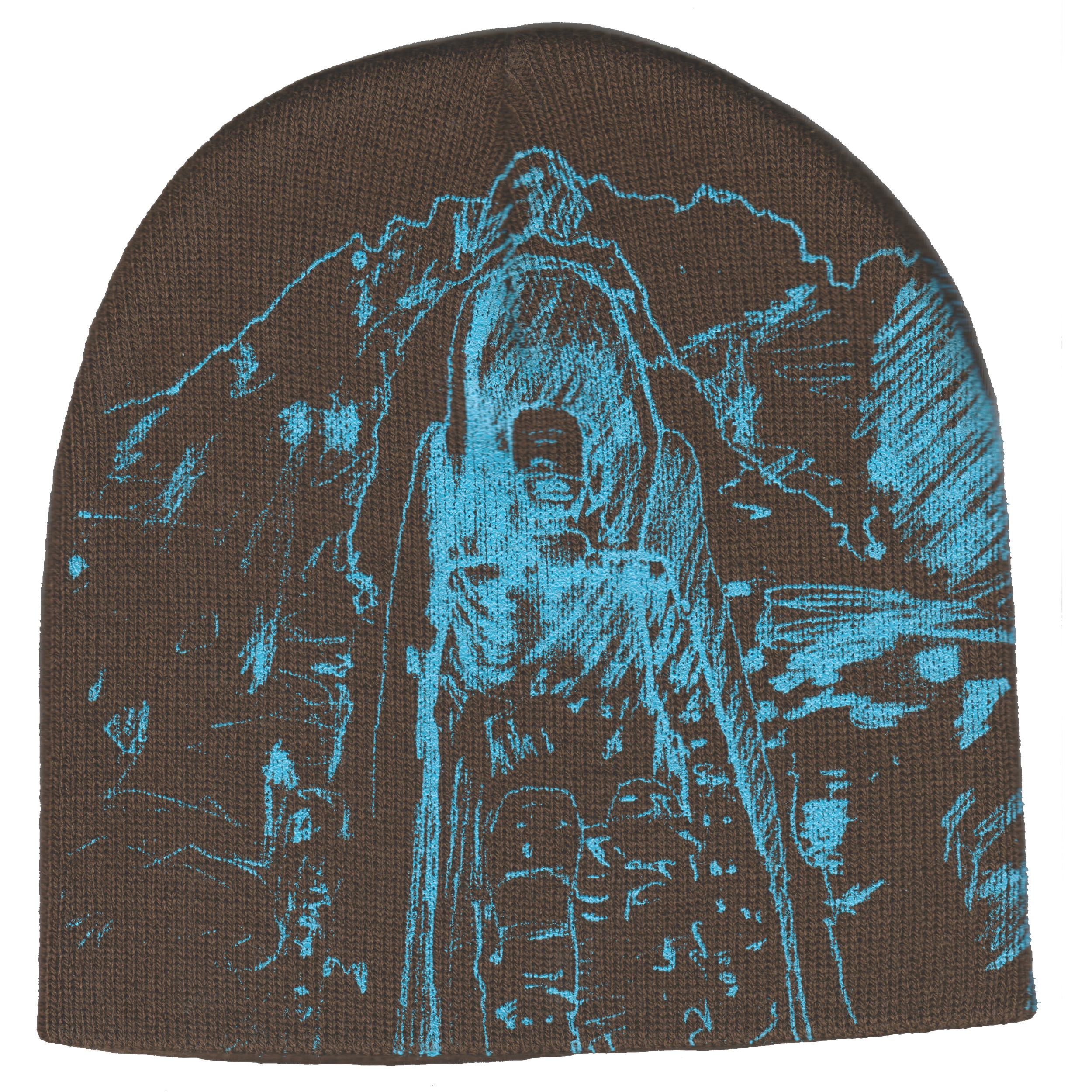 bamyan baby brown beanie