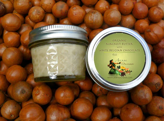 Organic Macadamia Nut Butter with White French Chocolate 4 oz.