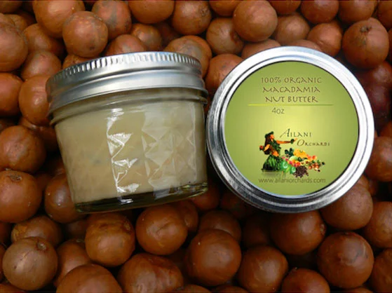 100% Organic Macadamia Nut Butter 4 oz.