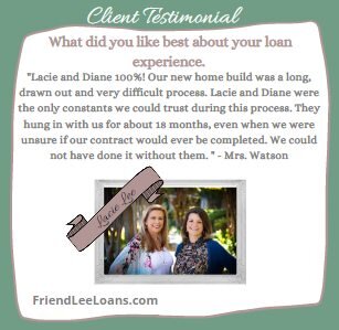 I love this review! 

This particular customer bought a home without a real estate agent. She was driving more than 4 hours 1 way to check on the progress of her home build.  I know some of the best real estate agents out there and every single one o