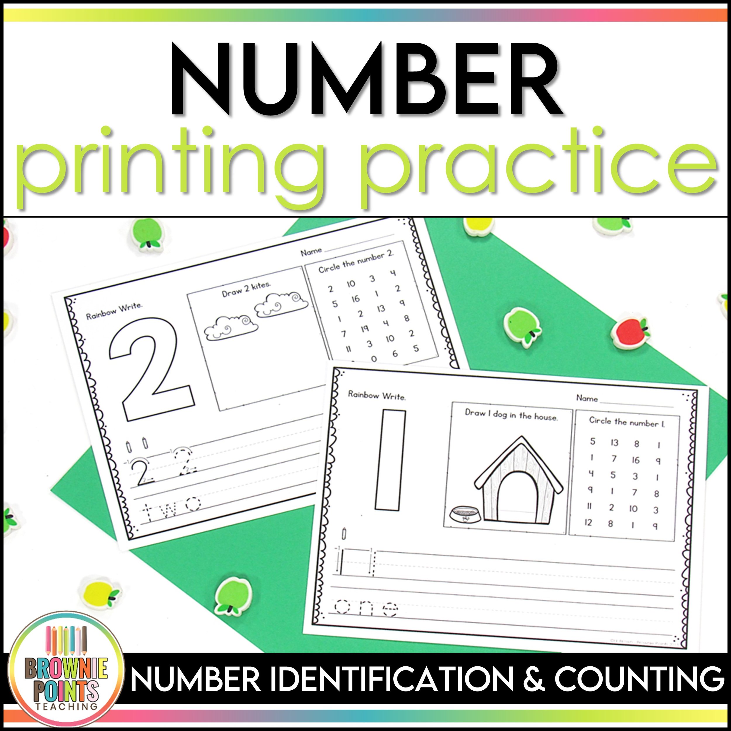 Number Printing Practice