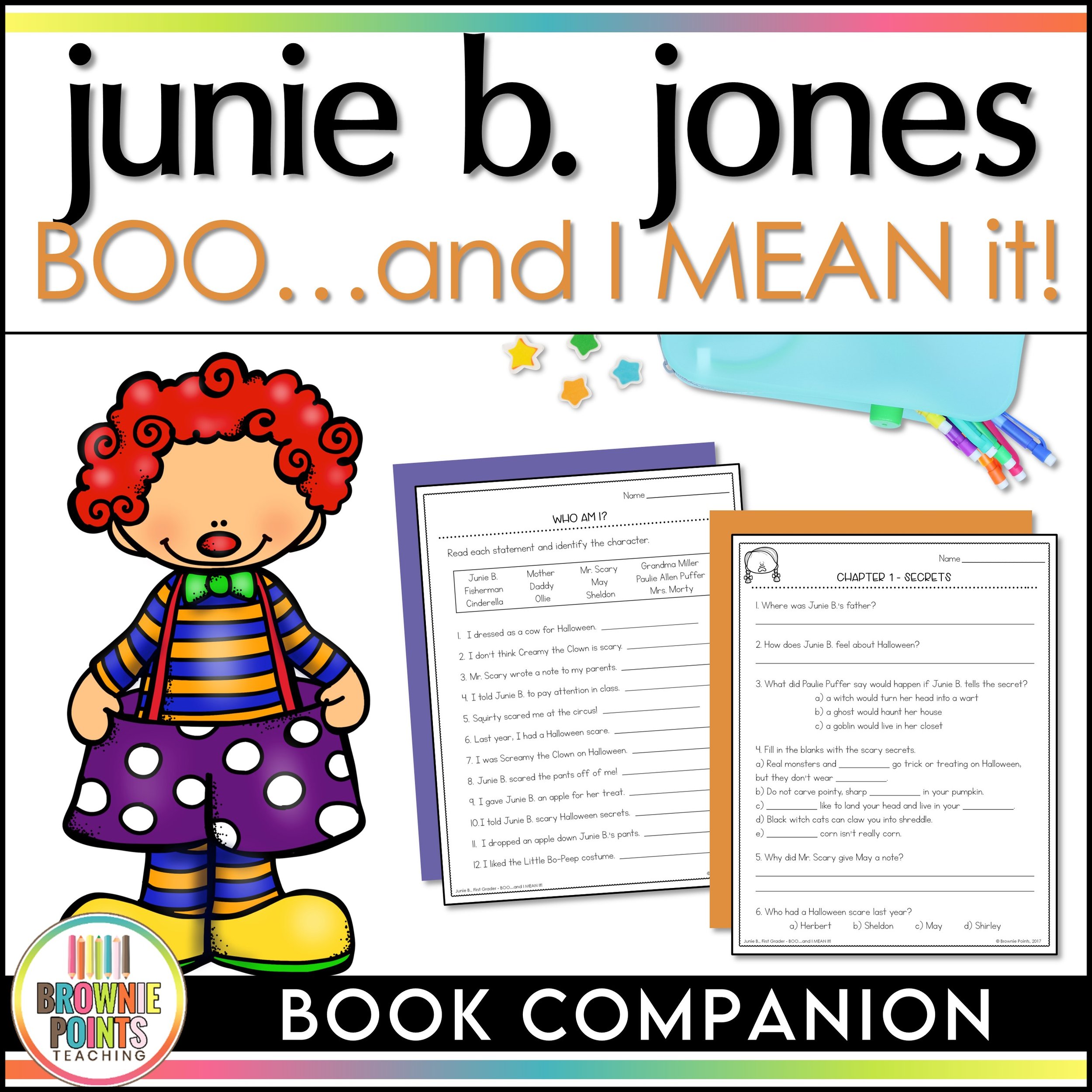 Junie B. Jones - BOO...And I Mean It!