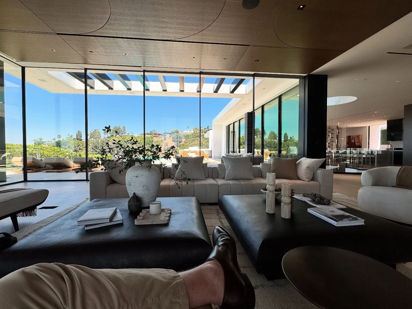 At the end of a project you have to take a moment to sit, enjoy the surroundings, and reflect on the journey to get to this point of excellence. @luxemagazine