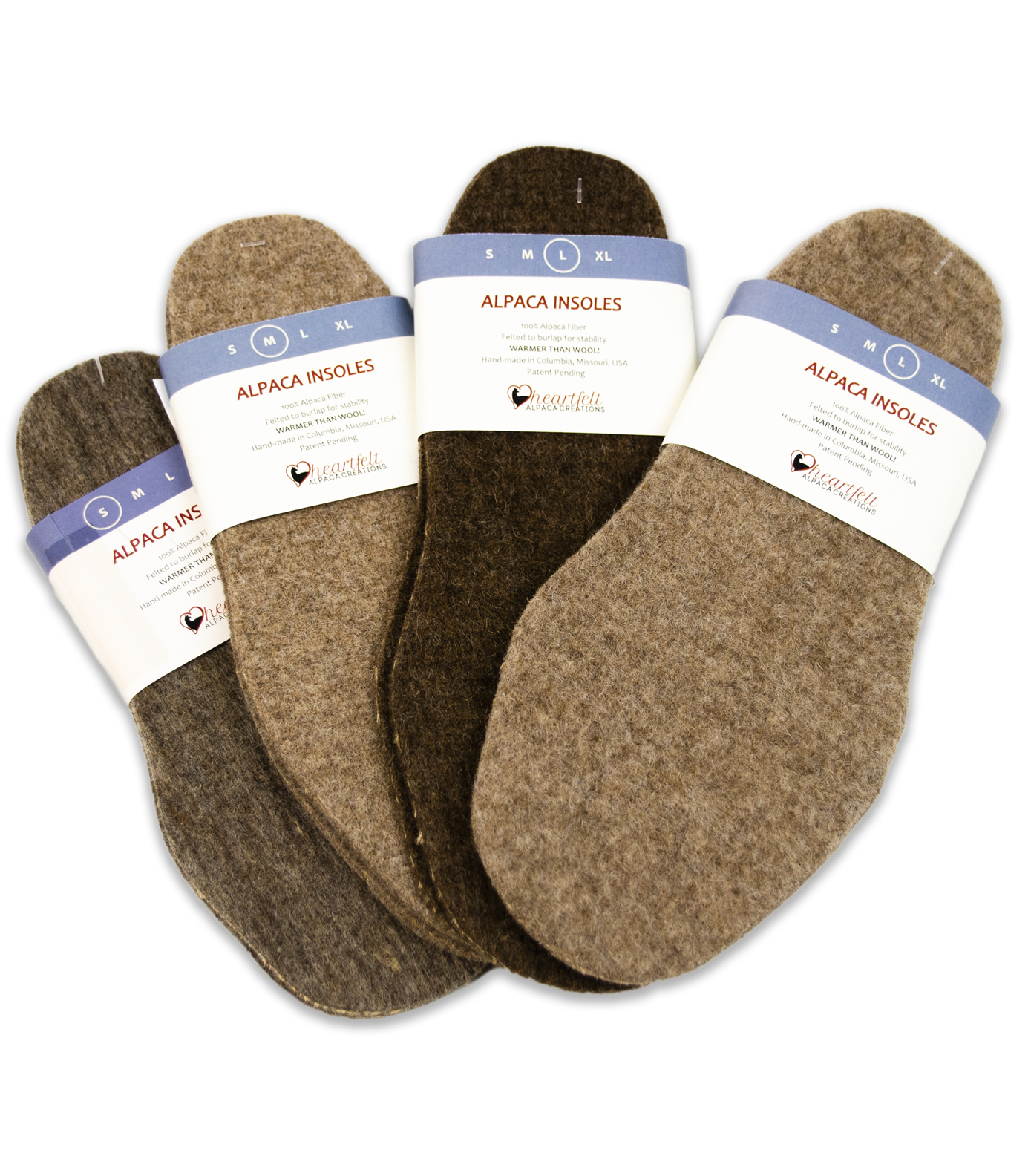 The Felt Store Cork Insoles 2 Pack Size 7